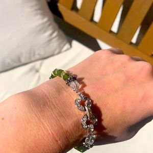 Green Crystal Bracelet